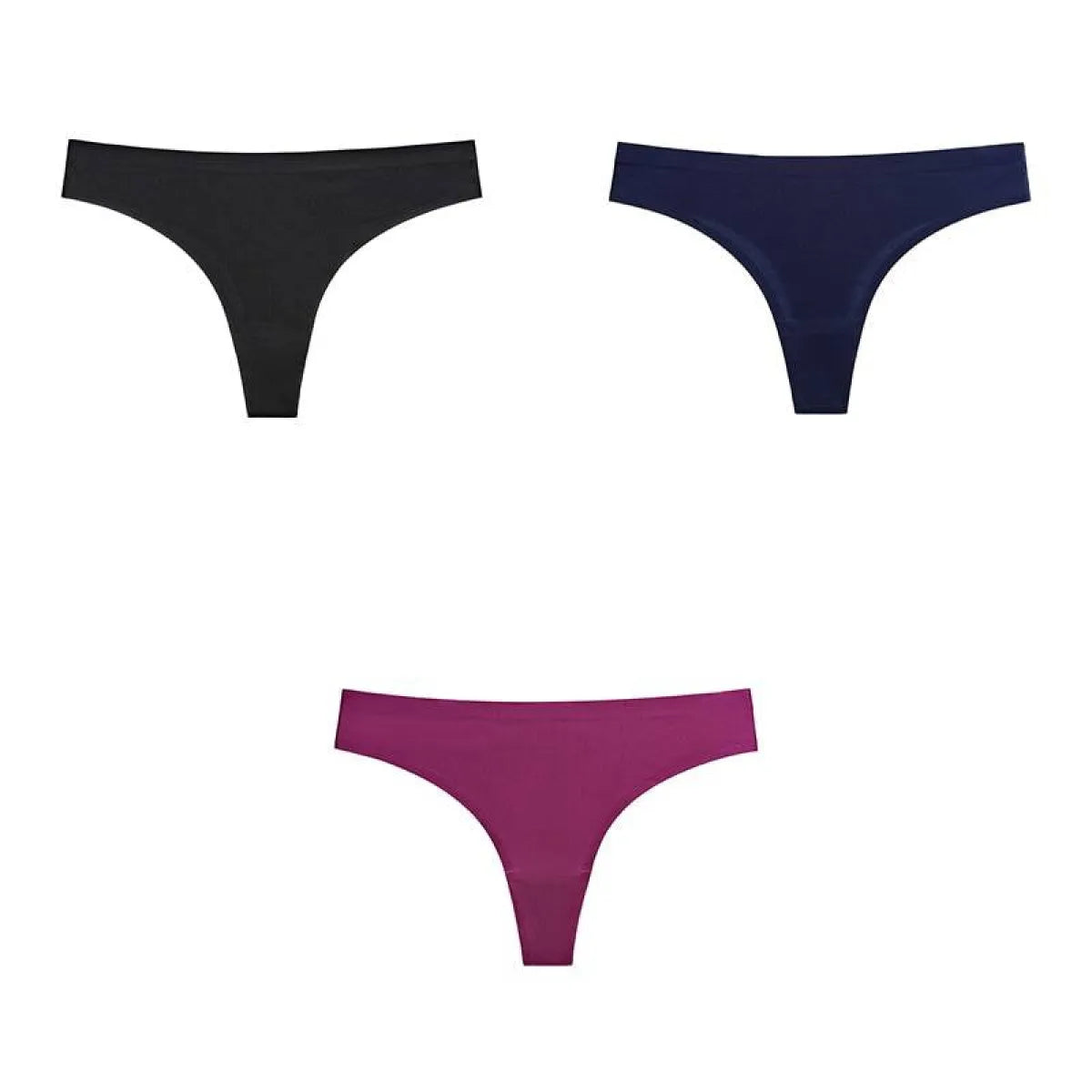Set Of 3 Seamless Women&
