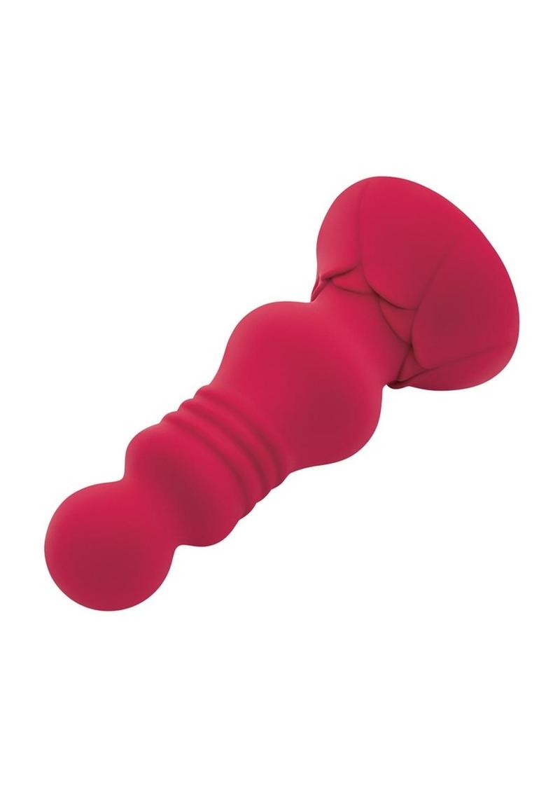 Secret Kisses Floret Rechargeable Vibrating Butt Plug