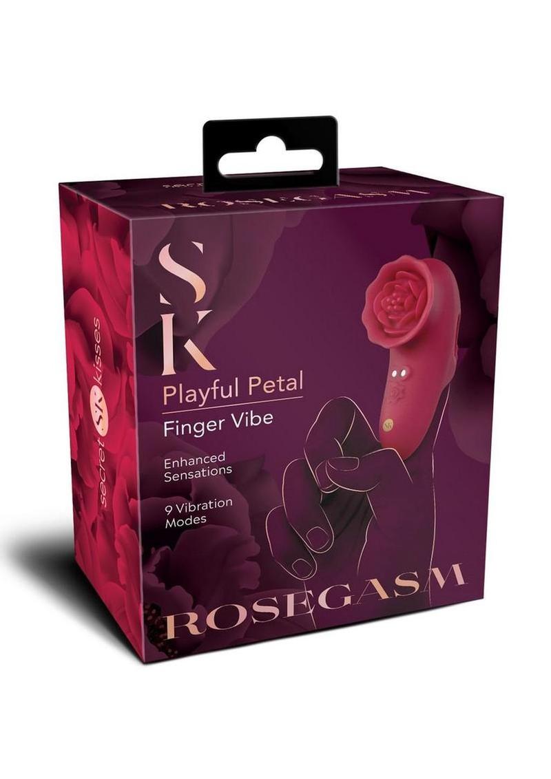 Secret Kisses RoseGasm Playful Petal Finger Vibe