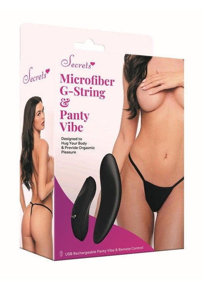 Secrets Lace Panty and Rechargeable Remote Control Panty Vibe