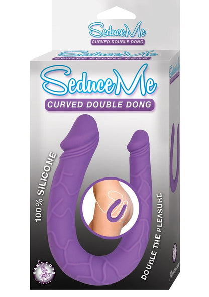 SeduceMe Silicone Curved Double Dong