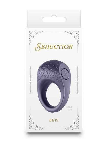 Seduction Levi Rechargeable Silicone Cock Ring