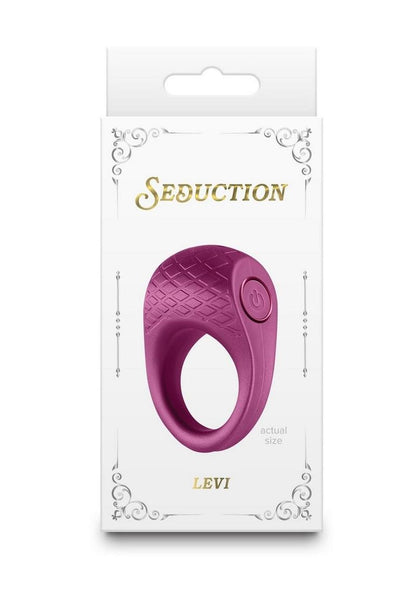 Seduction Levi Rechargeable Silicone Cock Ring