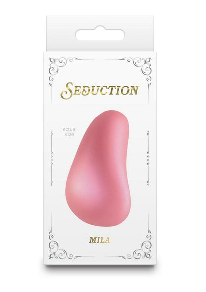 Seduction Mila Rechargeable Silicone Massager – Rose Gold
