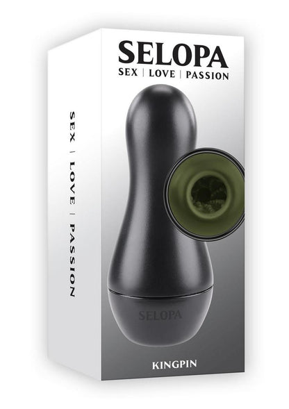 Selopa Kingpin Textured Stroker Silicone Stroker with Textured Interior