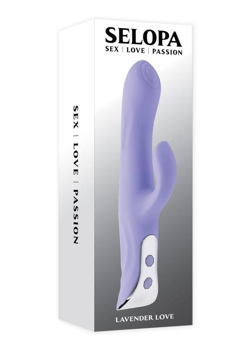 Selopa Lavender Love Silicone Rabbit Vibrator