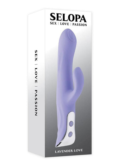 Selopa Lavender Love Silicone Rabbit Vibrator