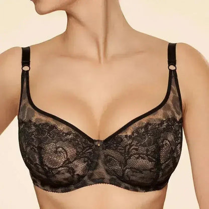 Ajour Burlesca Semi Sheer Full Figure Bra