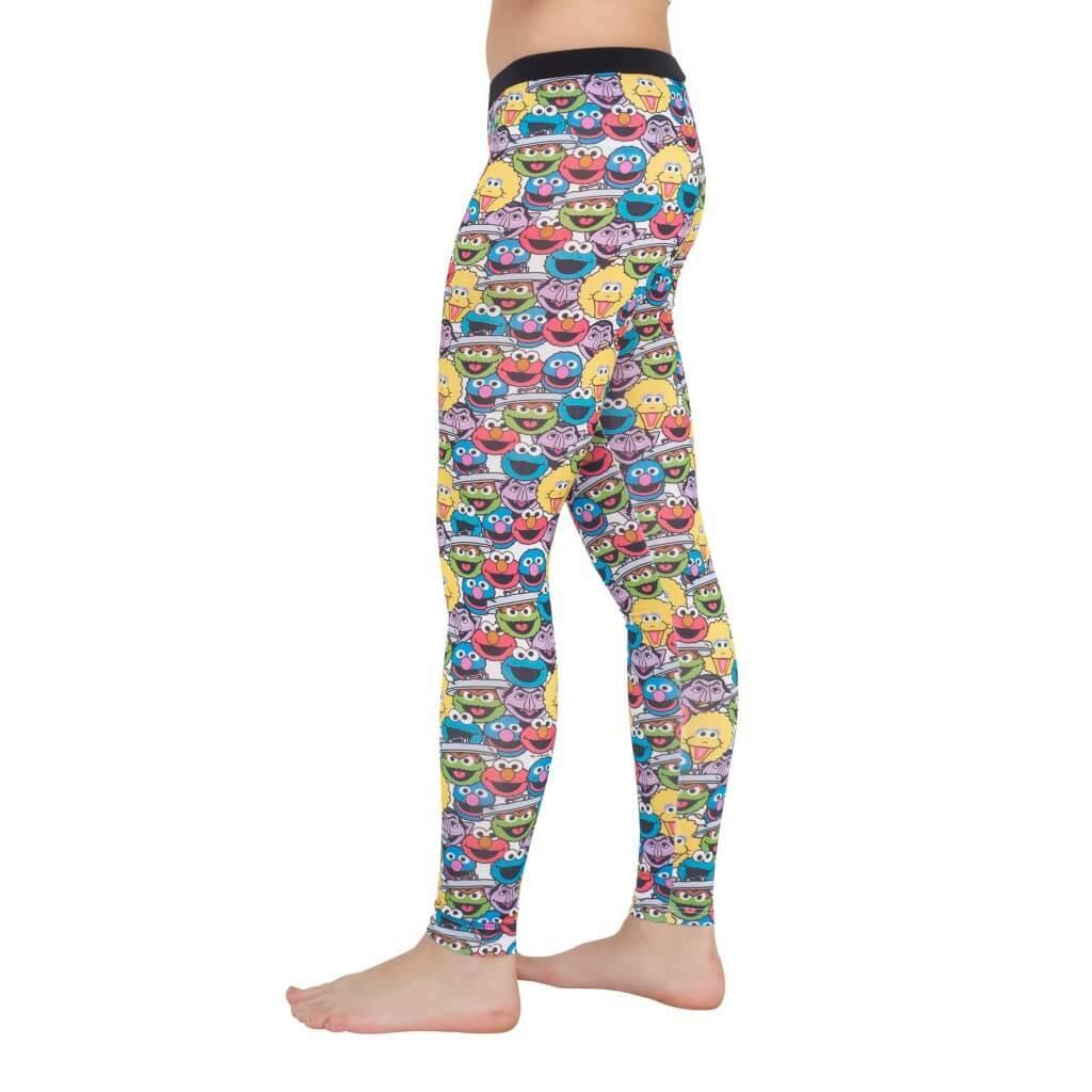 Sesame Street Character Heads Leggings