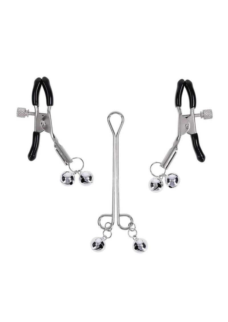 Shadow Bell Nipple and Clit Jewelry