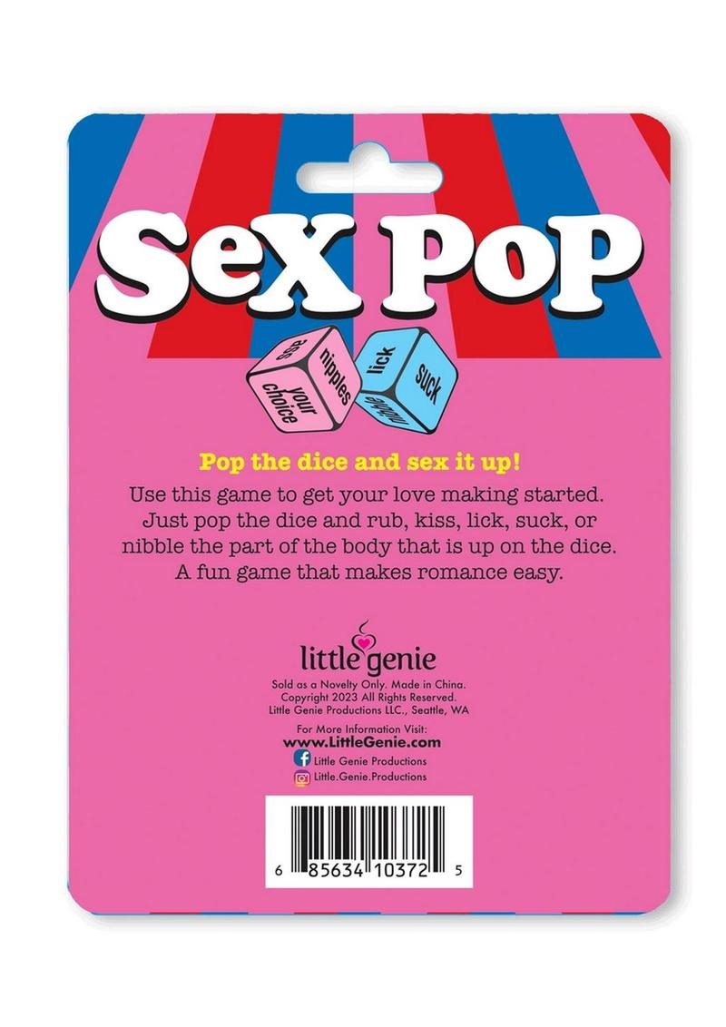 Sex Pop Exciting Dice Game