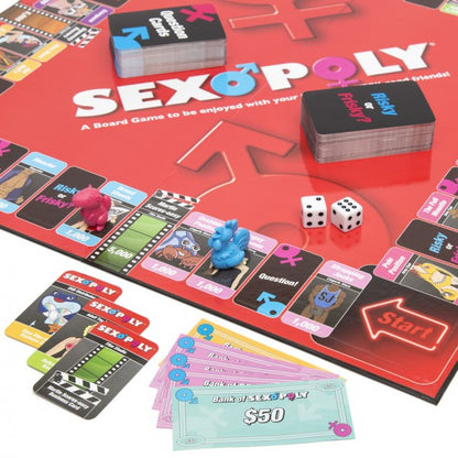 Sexopoly Board Game