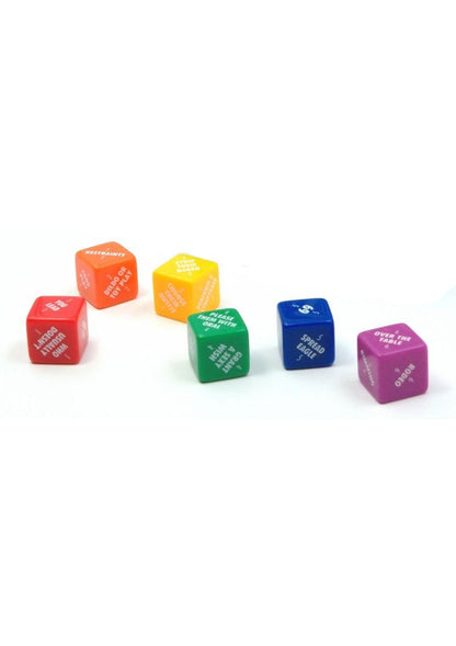 Sexy 6 Couples Dice Game - Pride Edition