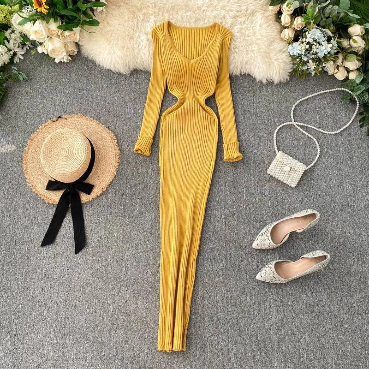 Sexy Elastic Bodycon Dress