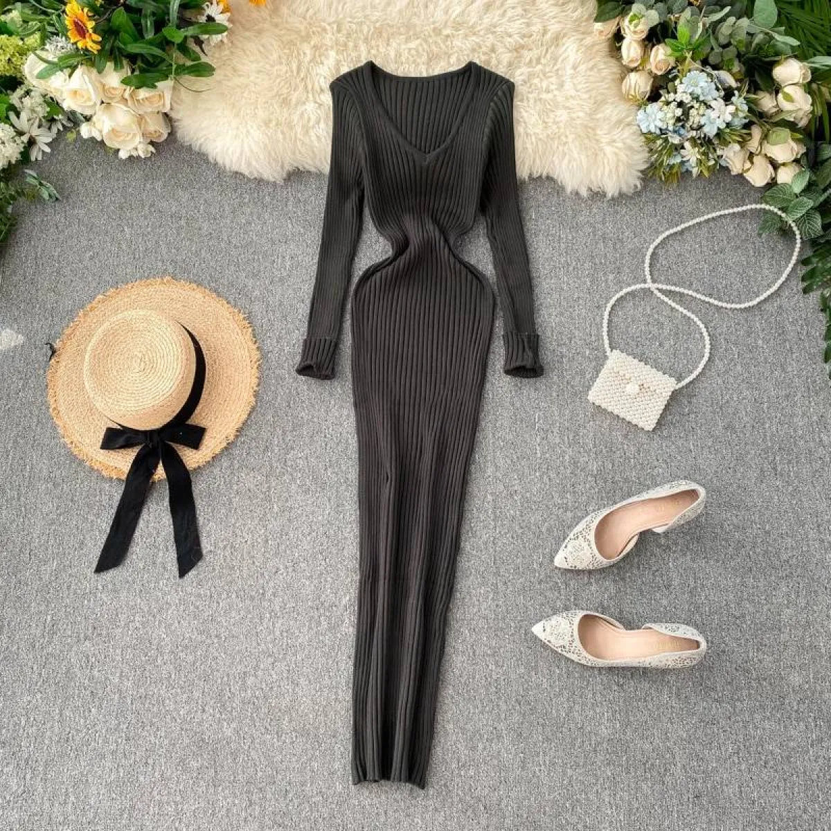 Sexy Elastic Bodycon Dress