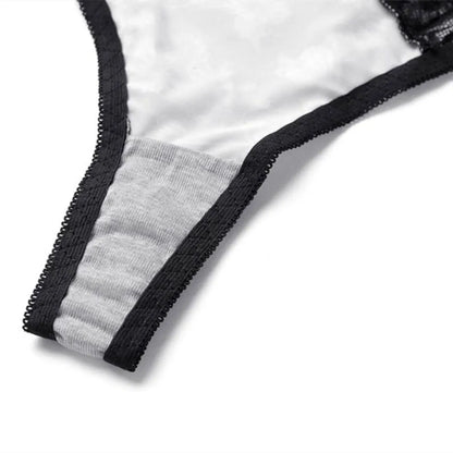 Sexy Floral Bra - Thong Set