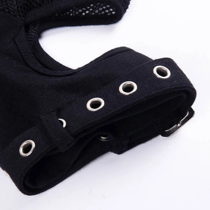 Sexy Hollow Open Chest Rivet T