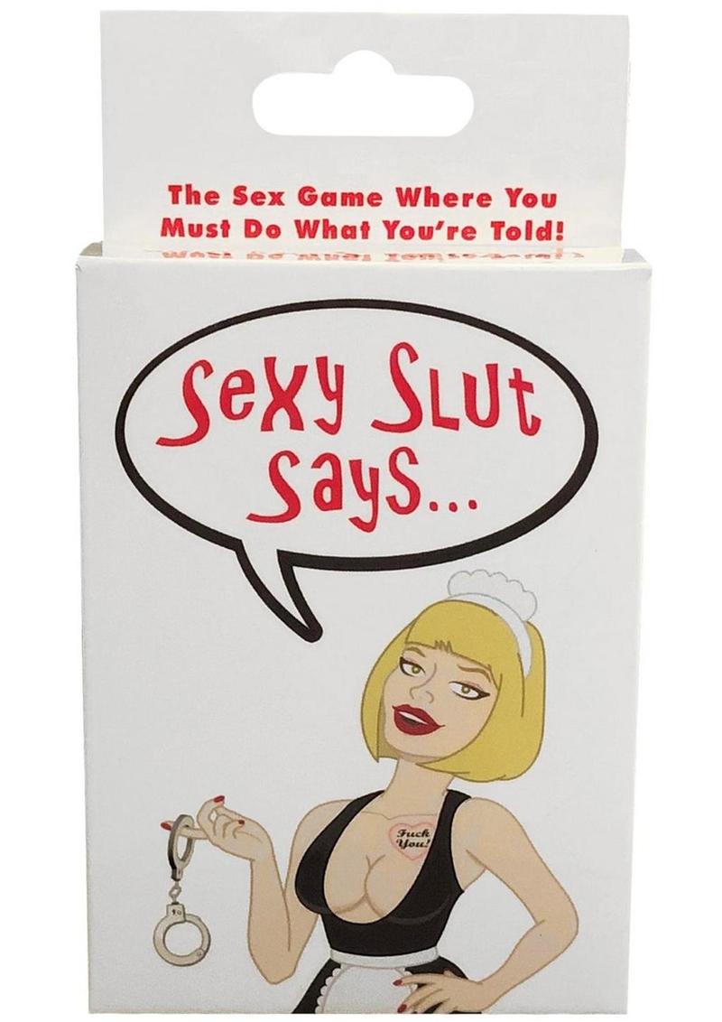 Sexy Slut Says... Card Game