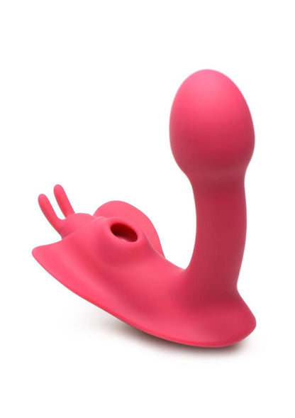 Shegasm Butterfly Tease 10X Clitoral Suction Silicone Stimulator