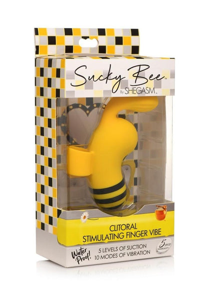 Sucky Bee  Clitoral Rechargeable Stimulating Finger Vibe
