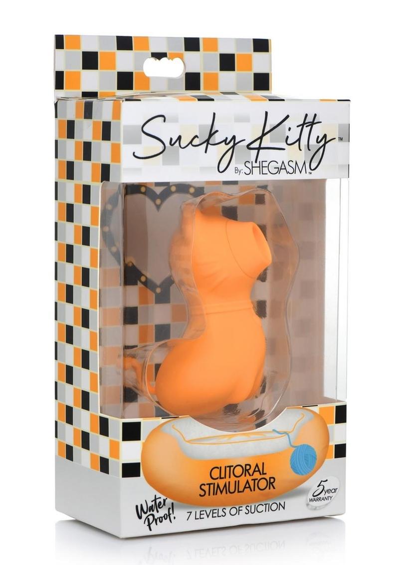 SheGasm Sucky Kitty Rechargeable Silicone Clitoral Stimulator