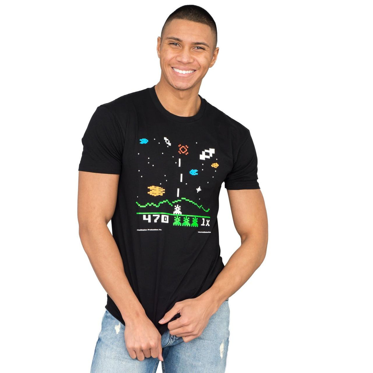 Sheldon Cooper Astrosmash Intellivision Video Game T-shirt