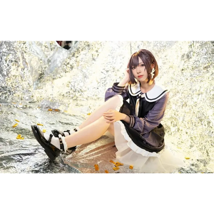 Shinonome Ena Cosplay Costume – Project Sekai School Uniform with Wig