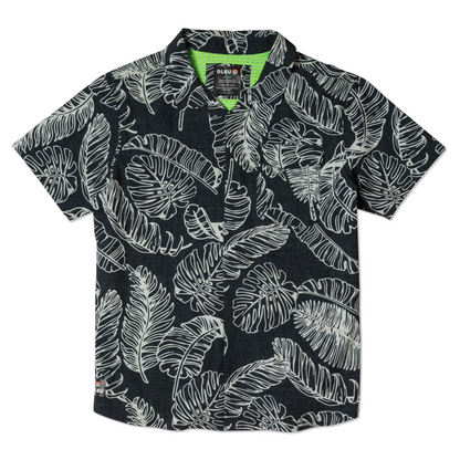 OLEU UV QUICK-DRY BOARDSHIRT - RAINFOREST JETT