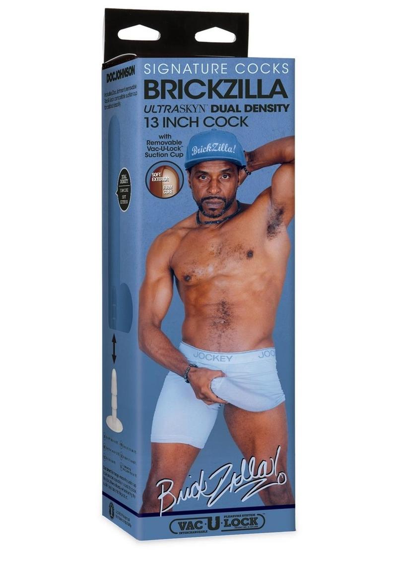 Brickzilla Ultraskyn Dual Density With Removable Vac U-Lock Suction Cup