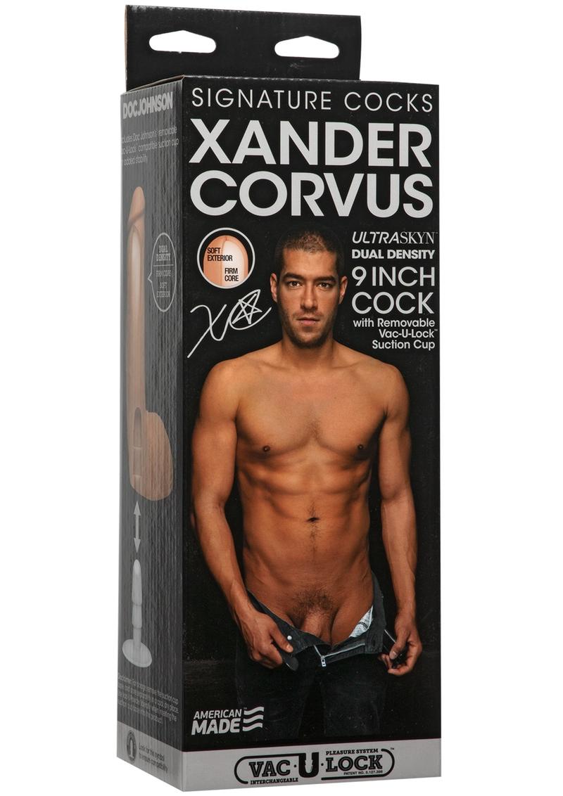 Signature Cocks Xander Corvus 9-Inch Dildo with Removable Suction Cup