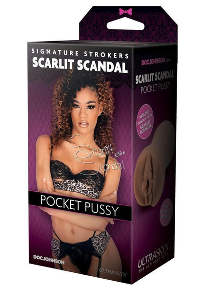 ScarLit Scandal Signature Strokers ULTRASKYN Pocket Pussy