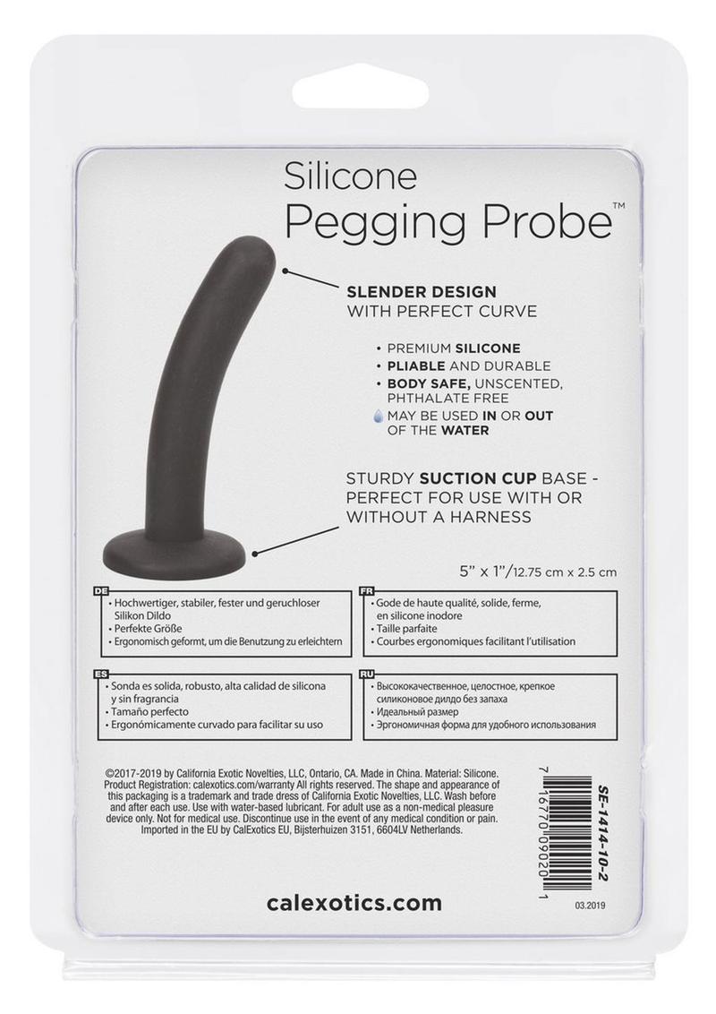 CalExotics Silicone Pegging Probe Curved Butt Plug