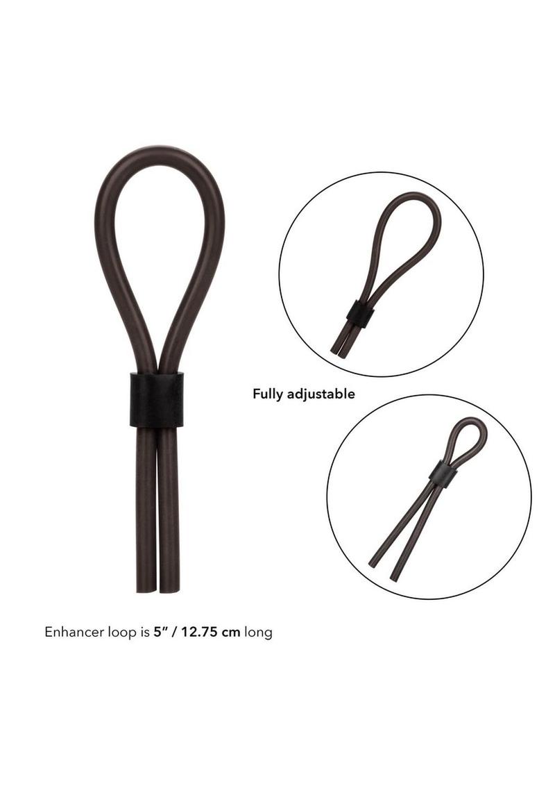 Silicone Stud Lasso Adjustable Cock Tie