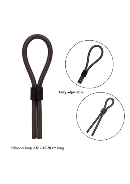 Silicone Stud Lasso Adjustable Cock Tie