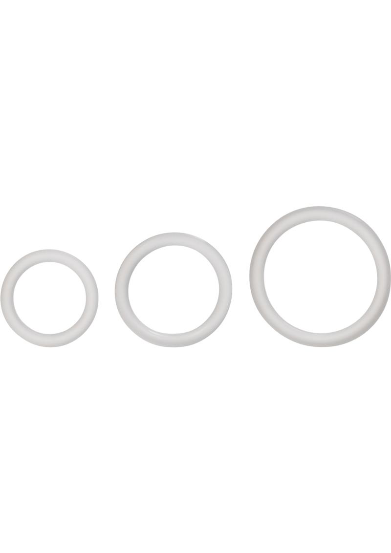 CalExotics Silicone Support Rings Set of 3 Silicone
