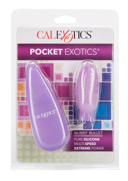 CalExotics Pocket Exotics Multi Speed Nubby Bullet