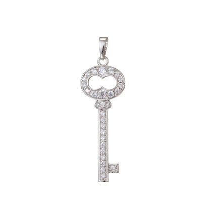 Silver Gold Filled Key Pendants  I-458