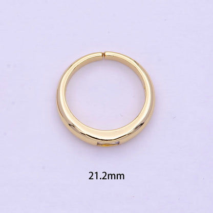 Simple Gold Filled Ring Minimalist Wedding Ring U-265