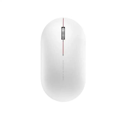 Simple Modern White/Black Wireless Bluetooth USB Connection Optical Mouse For Laptop PC Portable Slim Rechargeable Mouse Computer Mouse
