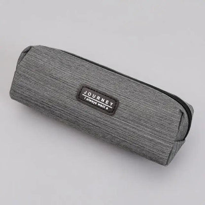 Simple Small Square Waterproof Pencil Case Stationery Case For Students Unique Pencil School Case