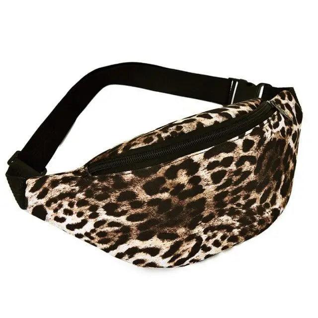 Simple Waterproof Chest Bag Unisex Fanny Pack Ladies Waist Pack Black Retro Style Women&