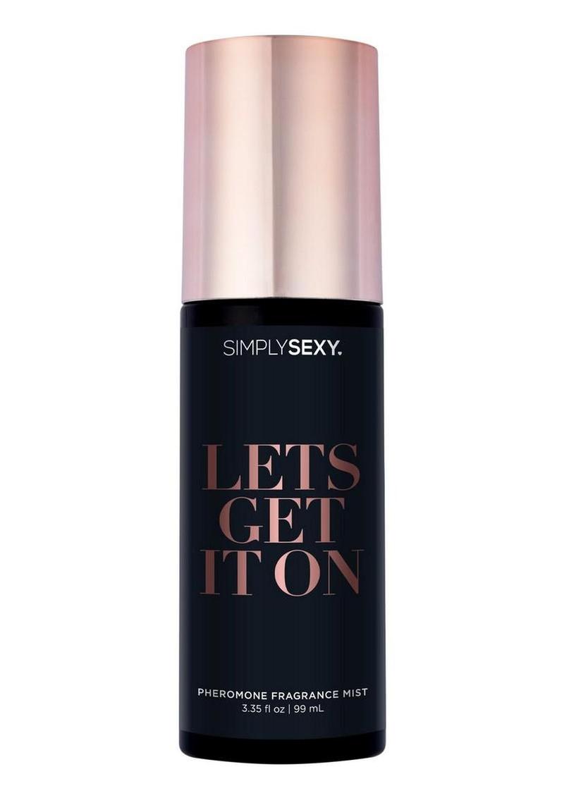 Simply Sexy Lets Get It On Pheromone Fragrance Mist