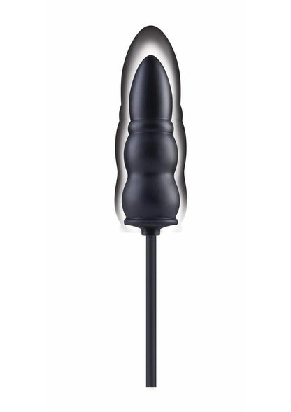 Size Up Silicone Ripple Inflatable Butt Plug
