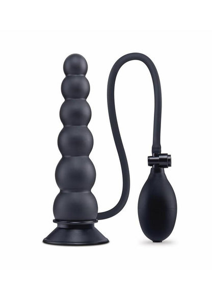 Size Up Silicone Ripple Inflatable Butt Plug