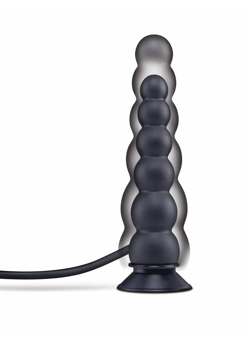 Size Up Silicone Ripple Inflatable Butt Plug
