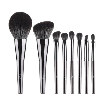 Sizzling 11/8pcs Natural Hair Green Makeup Brushes Foundation Powder Eyeshadow Eyebrow Brush Set Profesional Cosmetic Tool