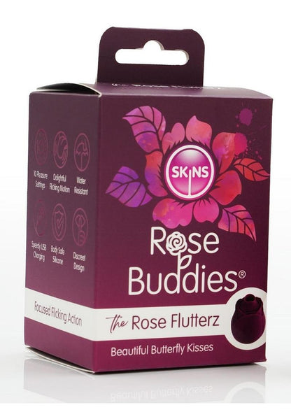 Skins Rose Buddies Flutterz Clitoral Vibrator