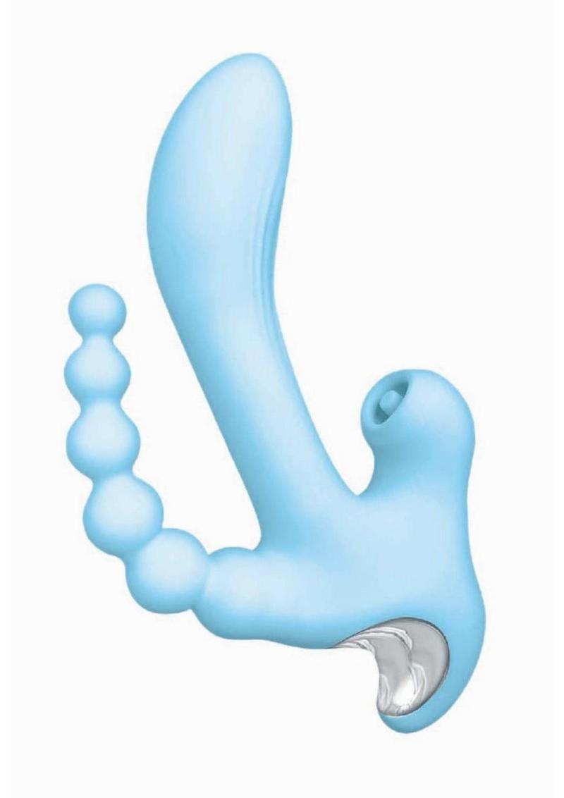 SKY Cirrus Three-Way Rechargeable Silicone Vibrator