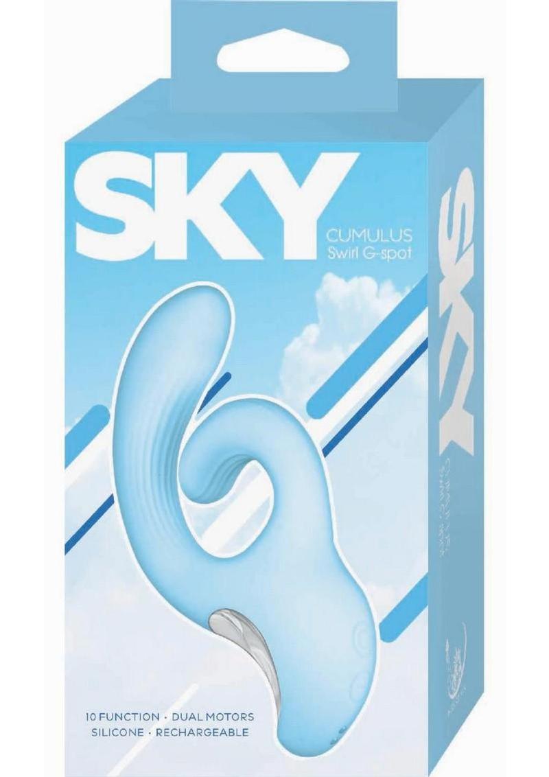 SKY Cumulus Swirl G-Spot Rechargeable Silicone Vibrator