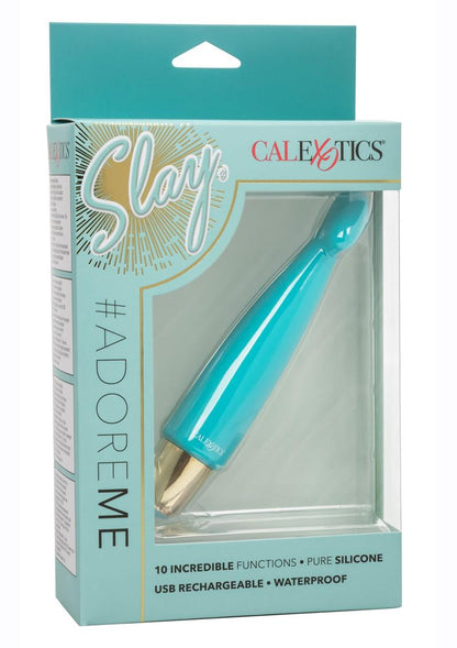 Slay Adore Me Rechargeable Silicone Massager 10 Vibrating Functions